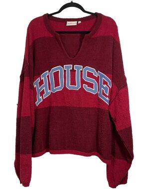 Skullhouse Oversize Teddy Pullover Sweater